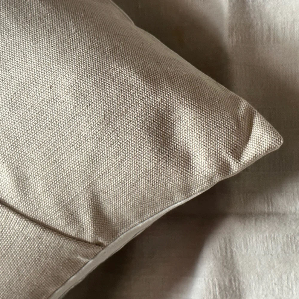 Medium Madame Pillow in Green (No. 95B) with Linen Backing - Image 4