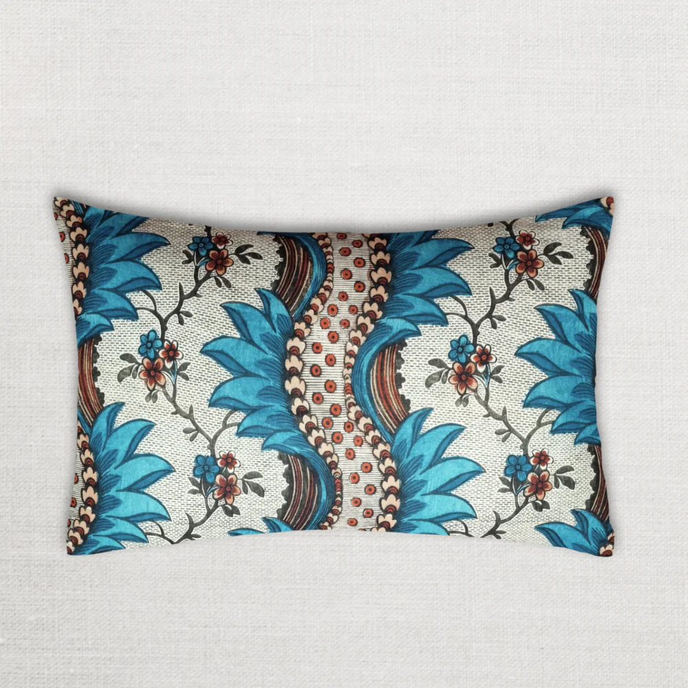Medium Torrent Pillow (No. 72A) with Linen Backing
