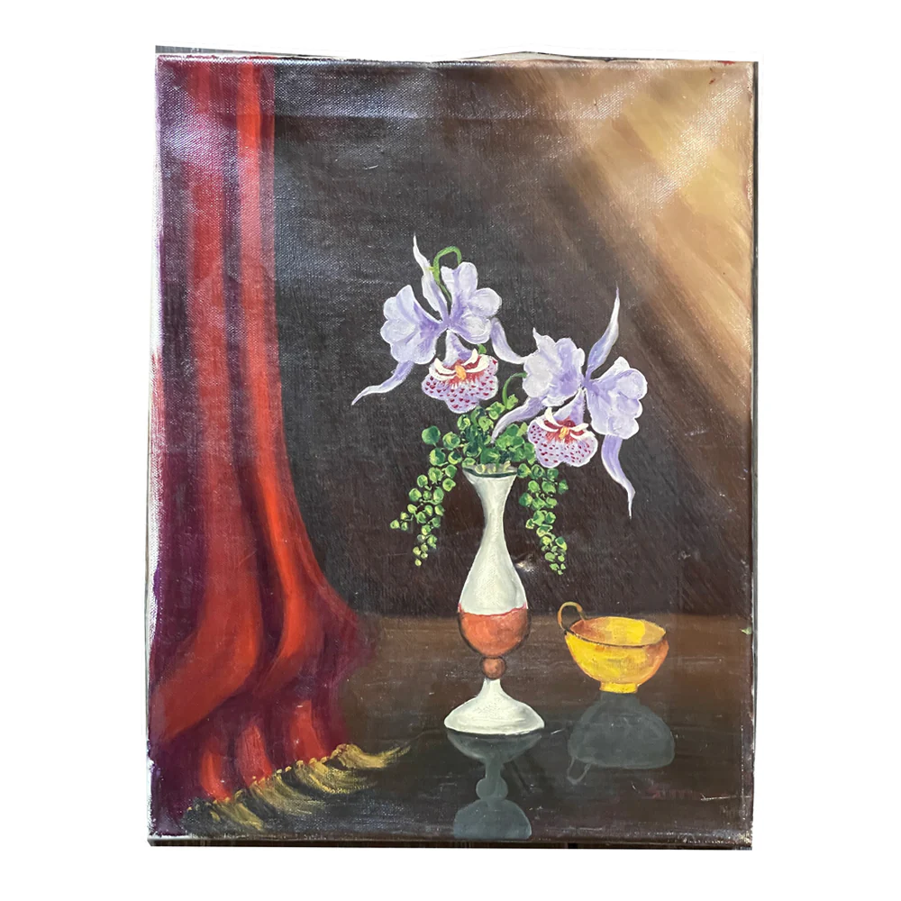Mid 20th Century Dutch Floral Still Life