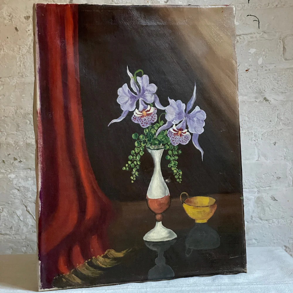 Mid 20th Century Dutch Floral Still Life - Image 2