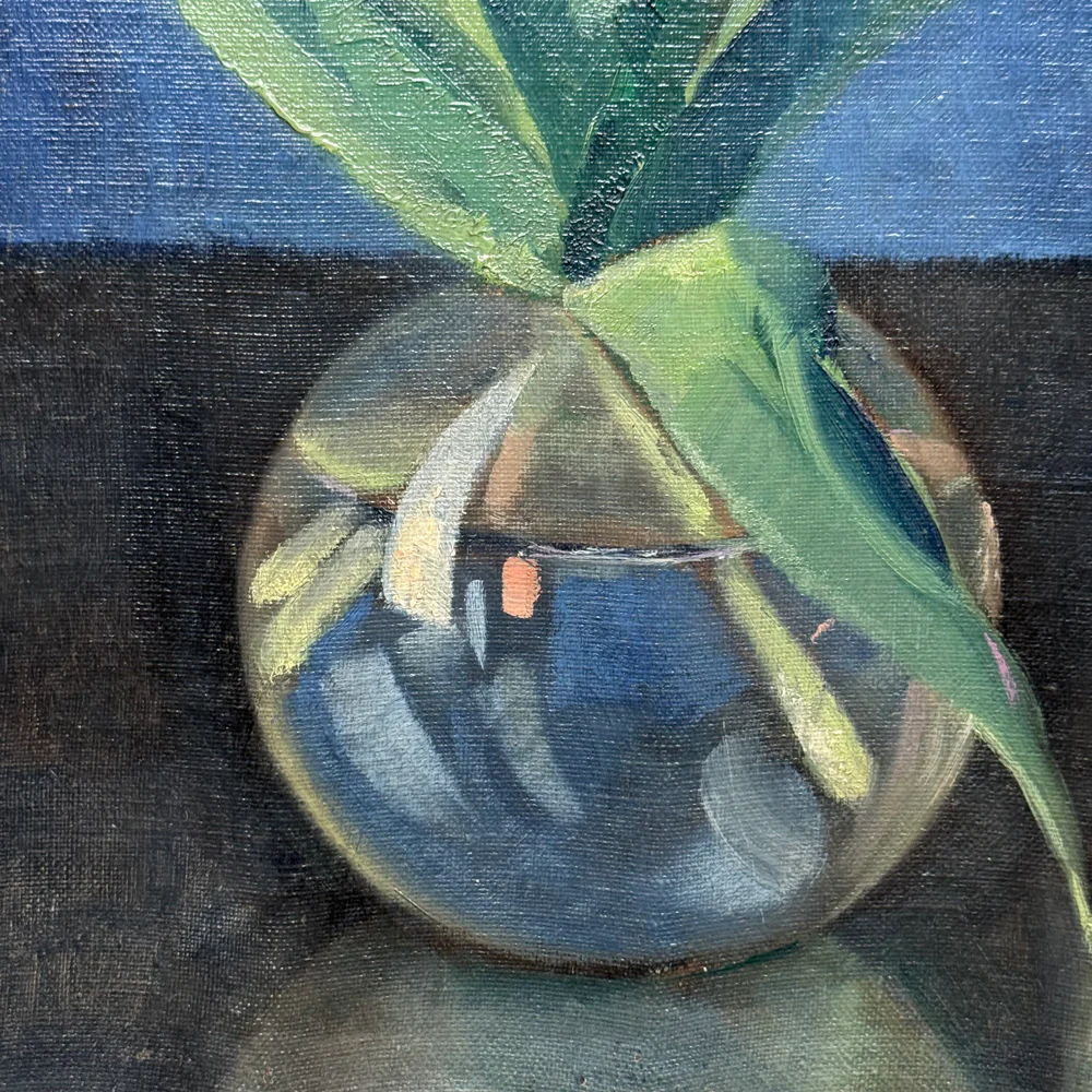 Mid 20th-century Dutch Floral Still Life Painting - Image 2