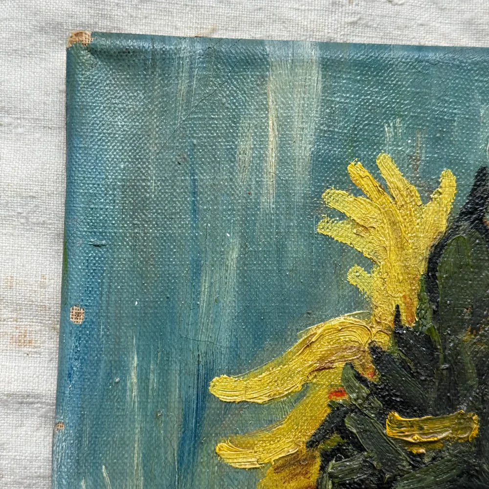 Mid 20th-century Dutch Floral Still Life Painting - Image 4