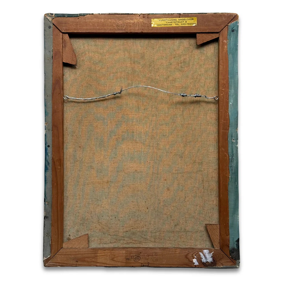 Mid 20th-century Dutch Floral Still Life Painting - Image 6