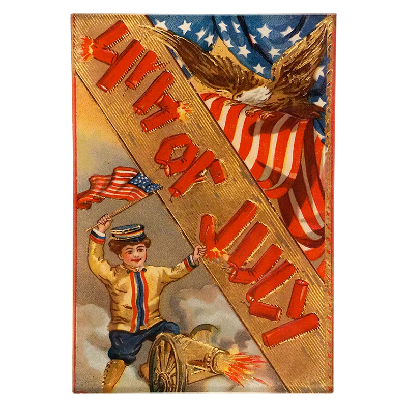 Boy with Cannon (4th of July)