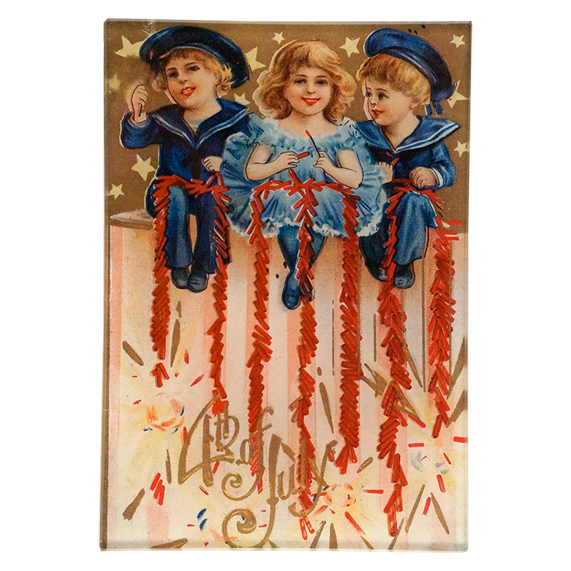 Children on Wall (4th of July)
