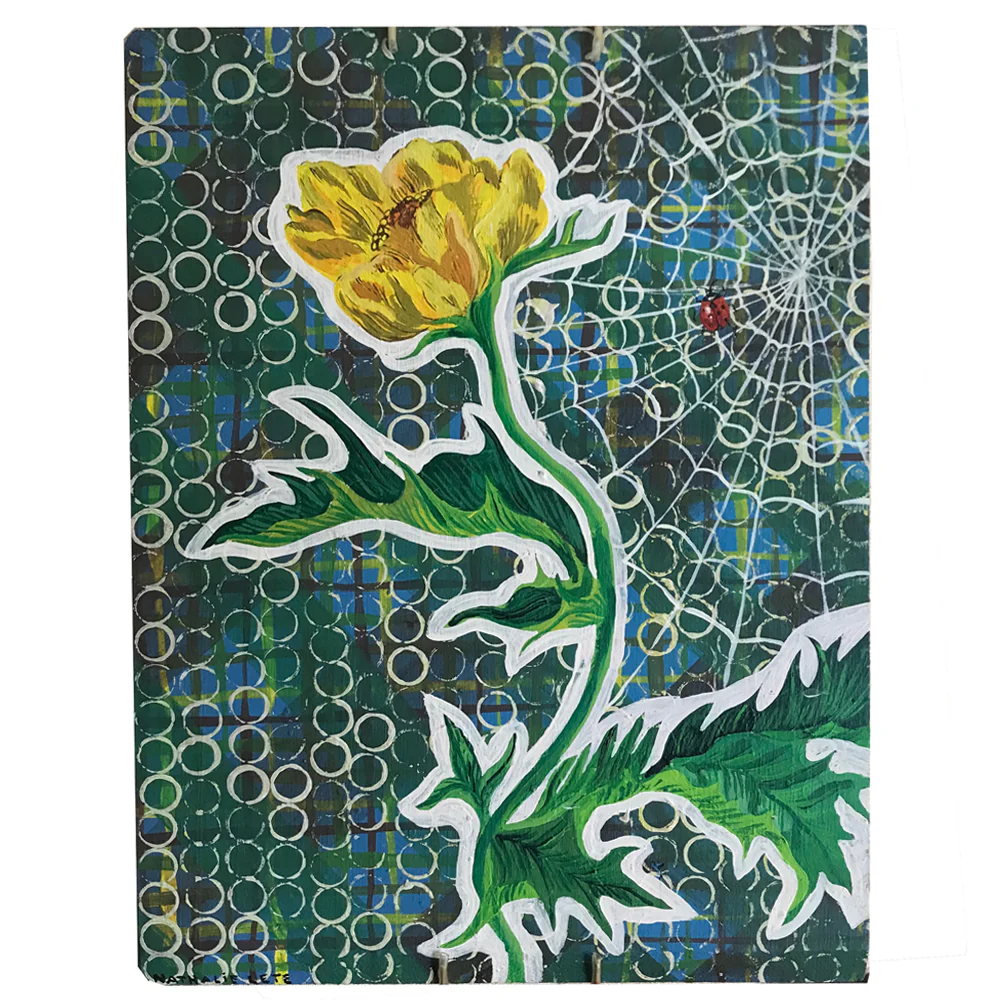 Original Flower Painting by Nathalie Lété