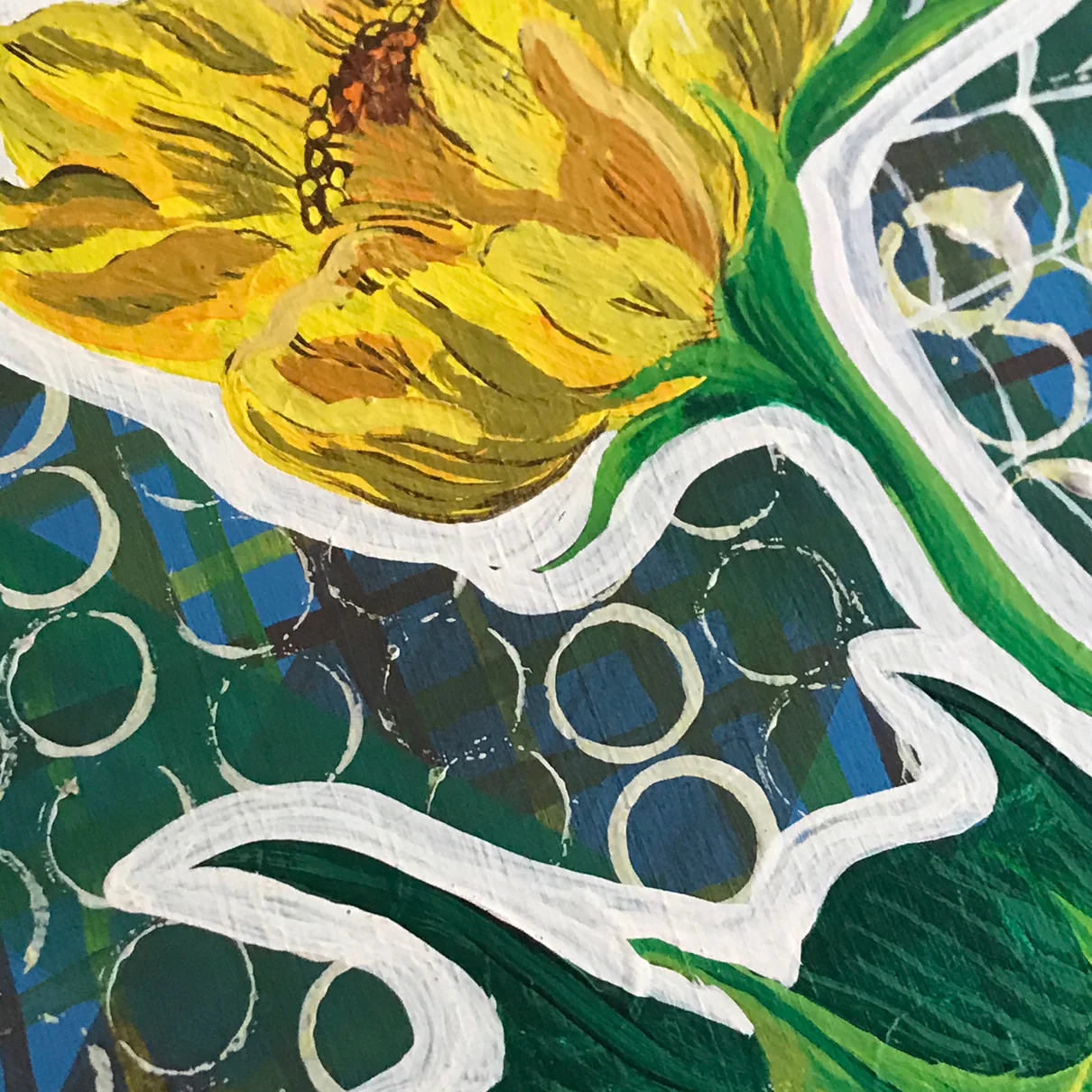 Original Flower Painting by Nathalie Lété - Image 2