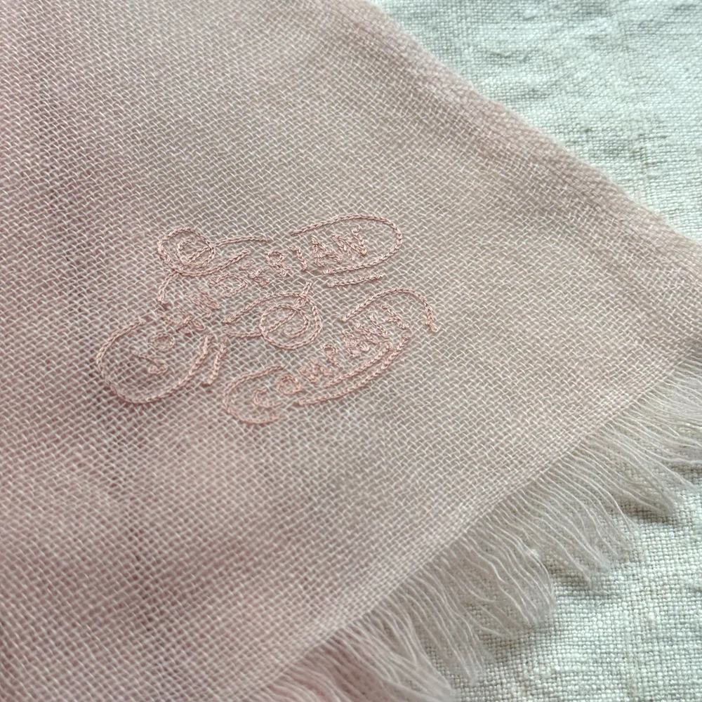 Noble Fibre Cashmere Gauze Scarf in #187 Palm Springs - Image 5