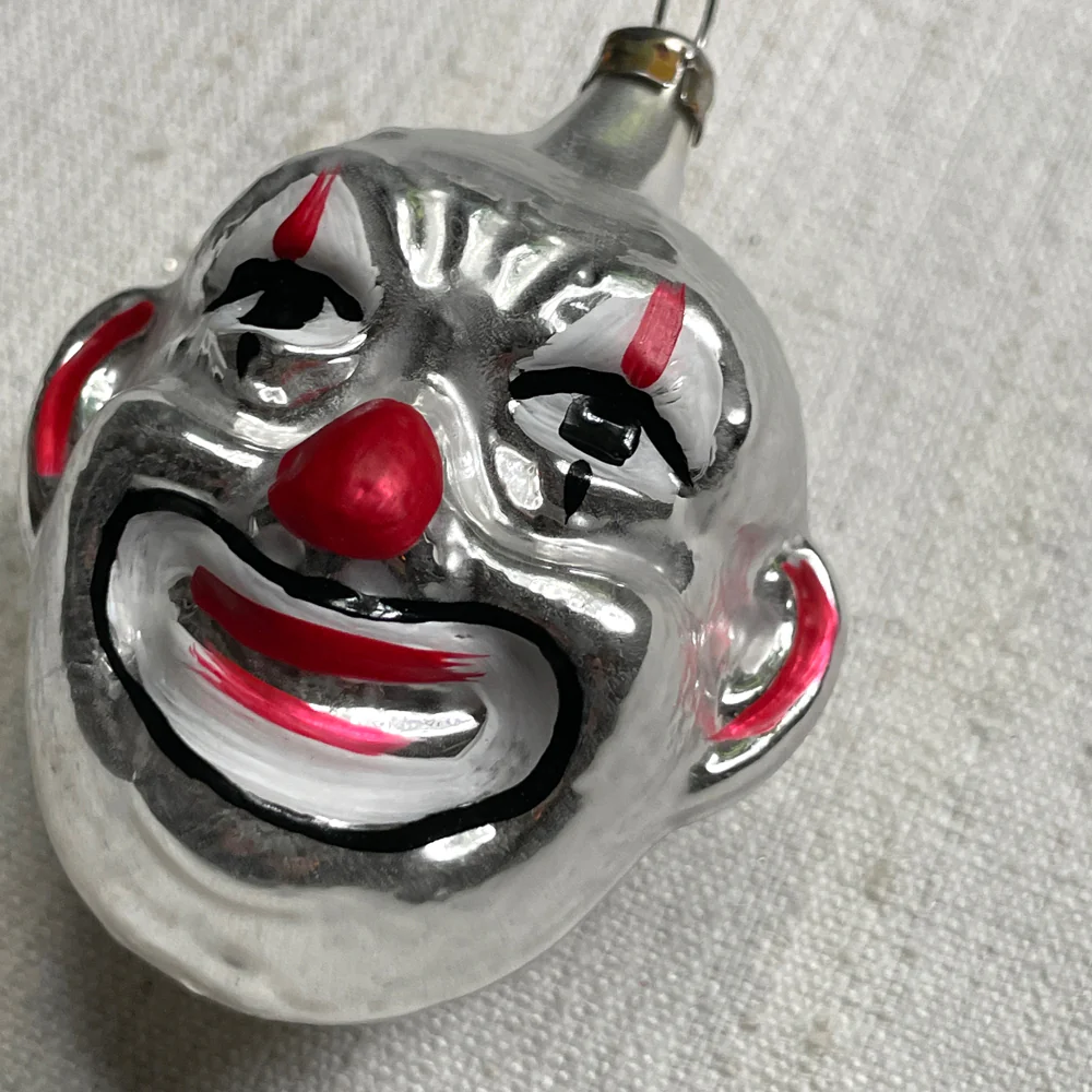 Nostalgic Clown Head  Ornament - Image 2