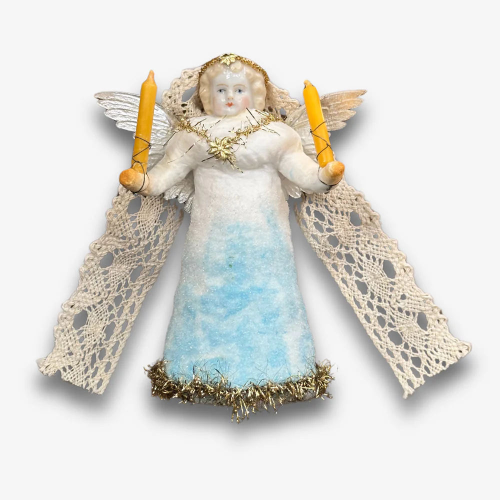 Nostalgic Cotton Angel Tree Topper