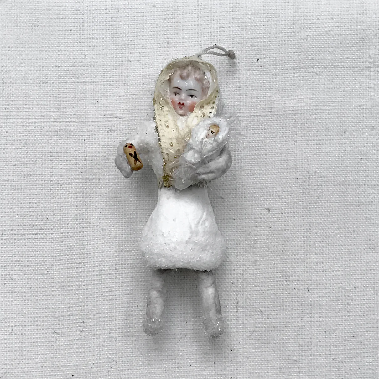 Nostalgic Cotton Baby with Baby Ornament