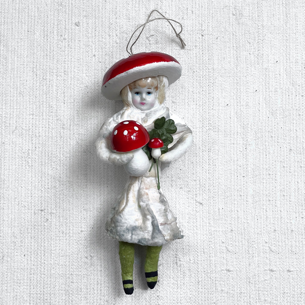 Nostalgic Cotton Mushroom Girl
