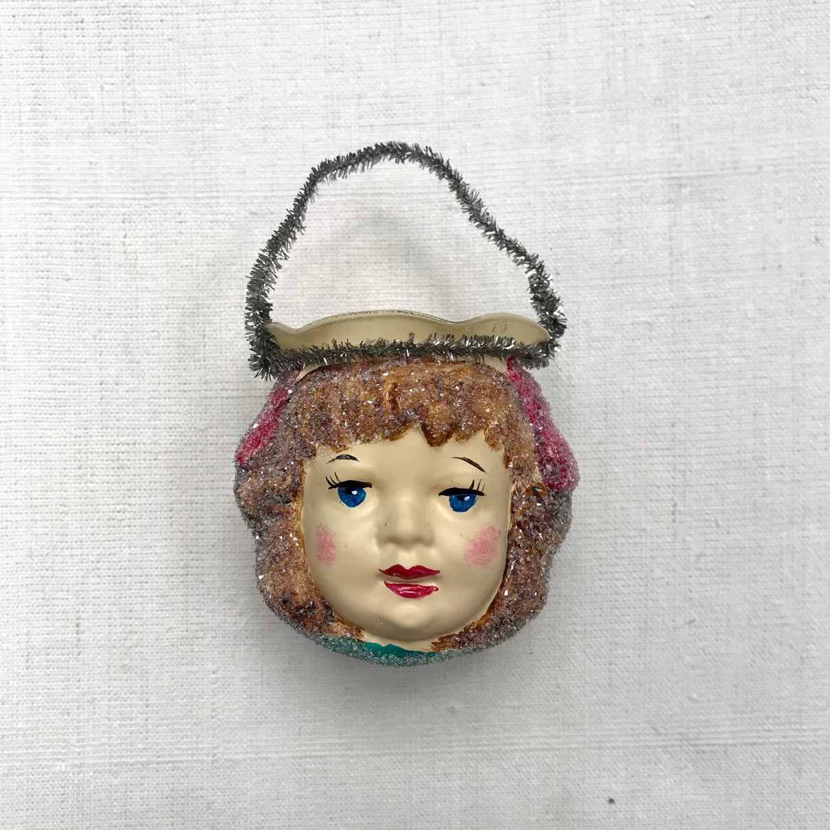 Nostalgic Lamp Angel Face Ornament