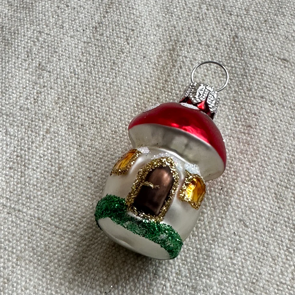 Nostalgic Mini Mushroom House Ornament - Image 2