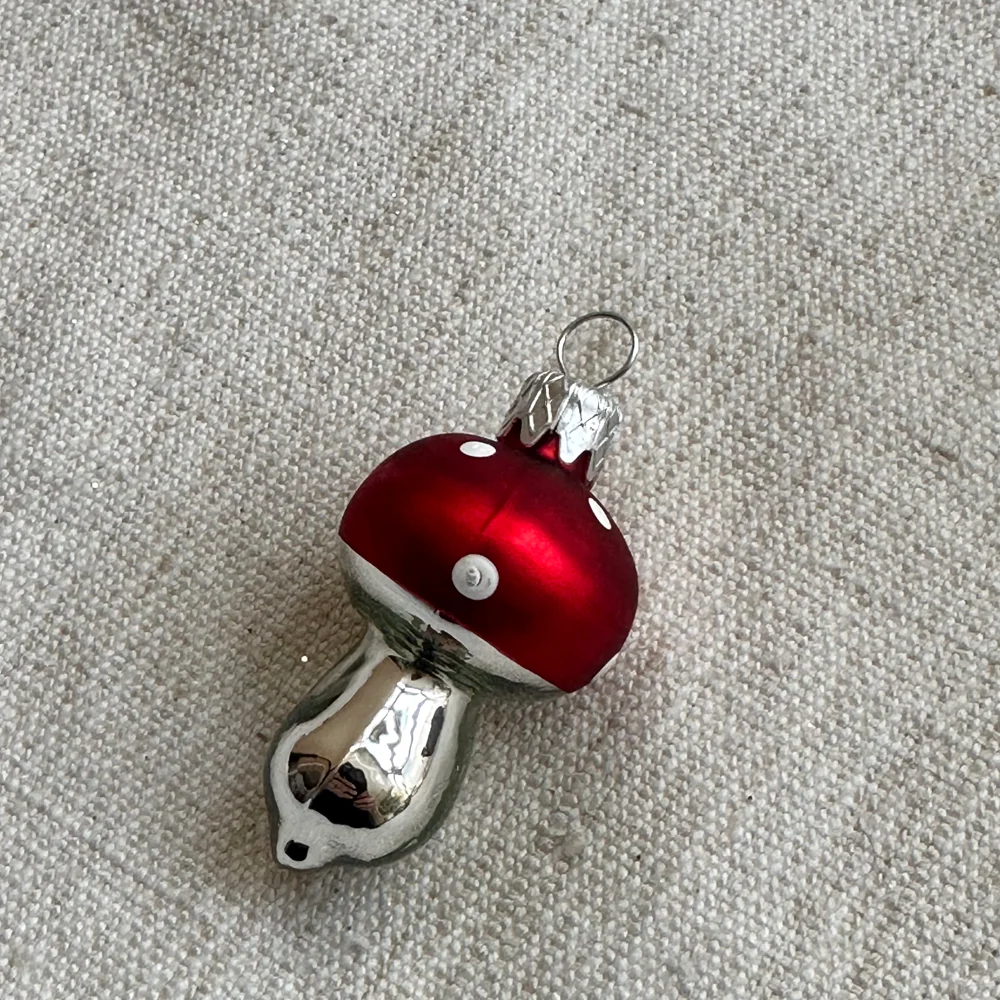 Nostalgic Mini Mushroom Ornament - Image 2