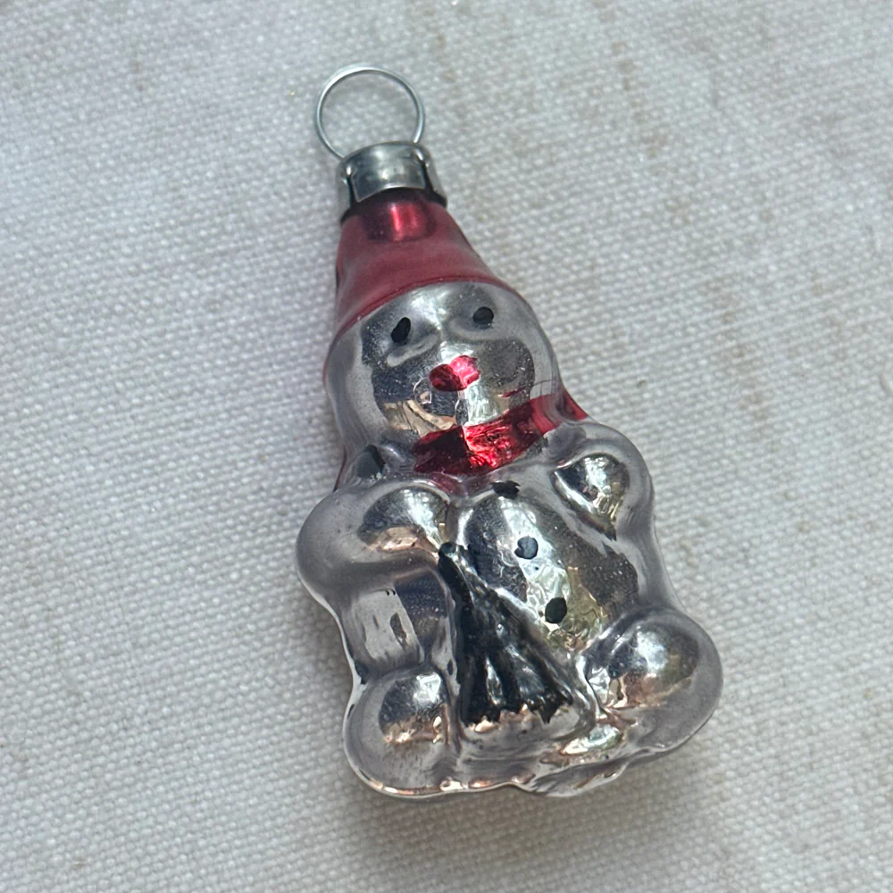Nostalgic Mini Snowman Ornament - Image 2