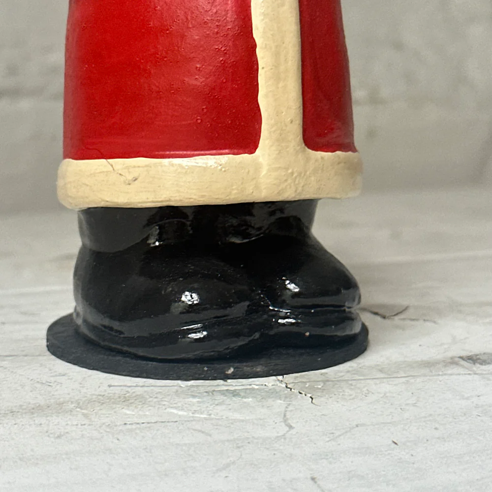 Nostalgic Papier-Mâché Santa Box - Image 3