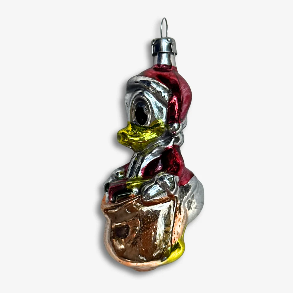 Nostalgic Santa Duck Ornament