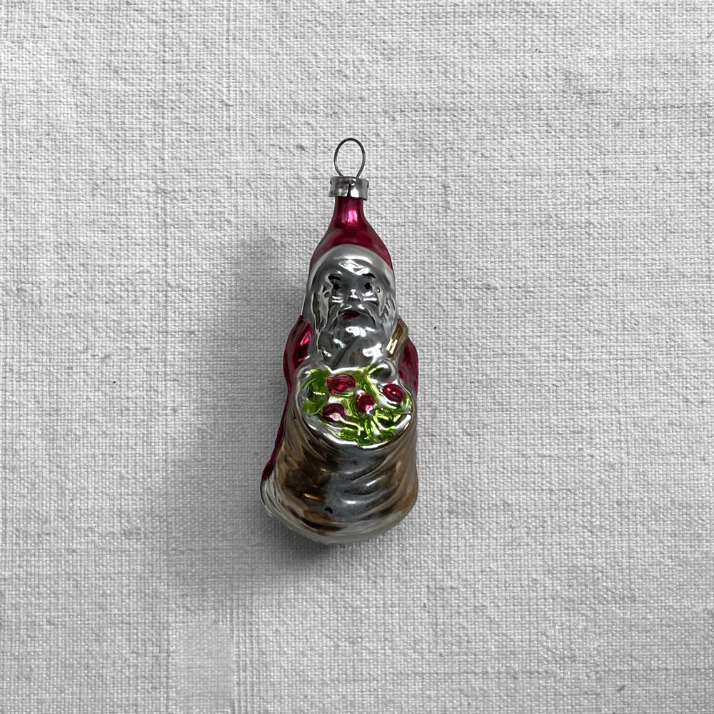Nostalgic Santa with Two Bags Ornament