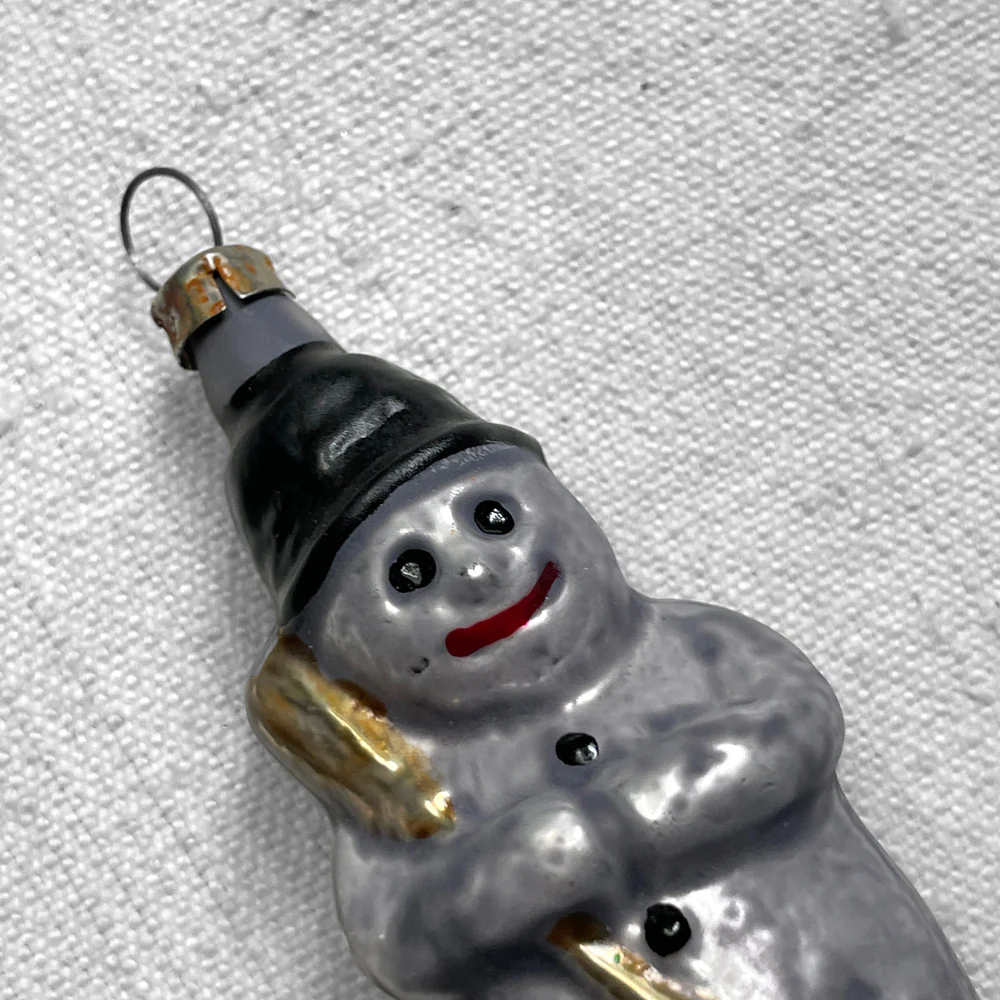 Nostalgic Small Snowman Ornament - Image 2
