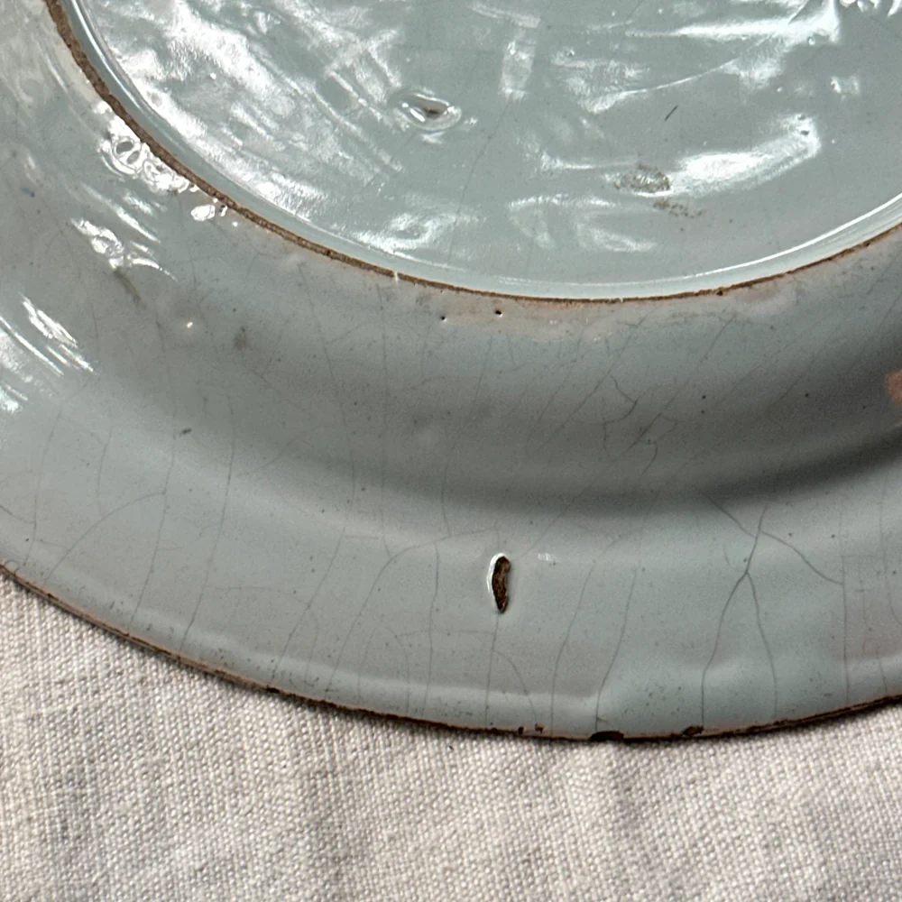 Pair of 18th Century Delft Plates - Image 10