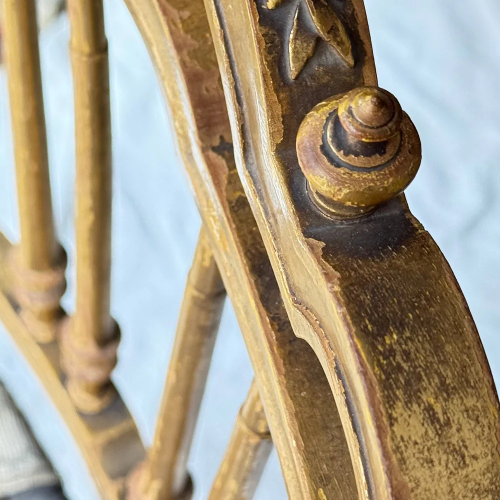 Pair of 19th-century European Gilt Chairs - Image 13