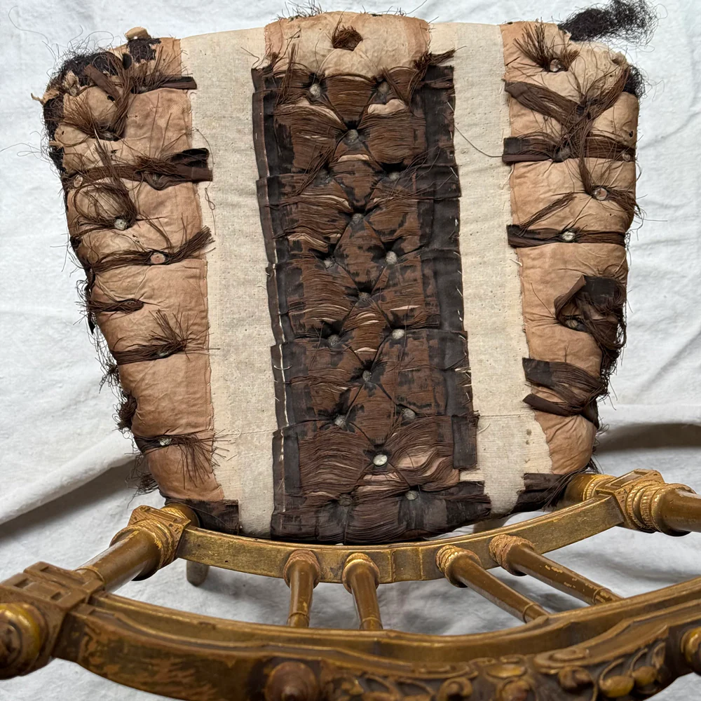 Pair of 19th-century European Gilt Chairs - Image 16