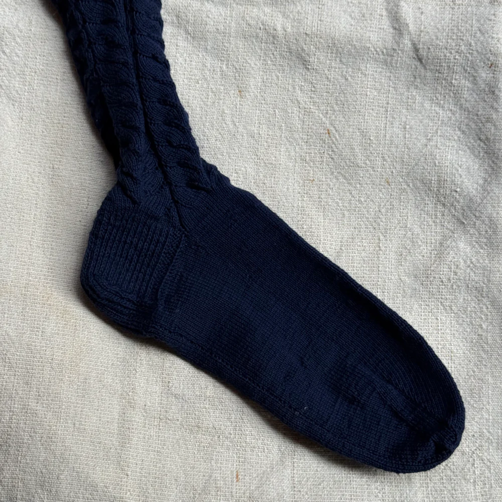 Pair of Antique German Socks (#10) - Image 3