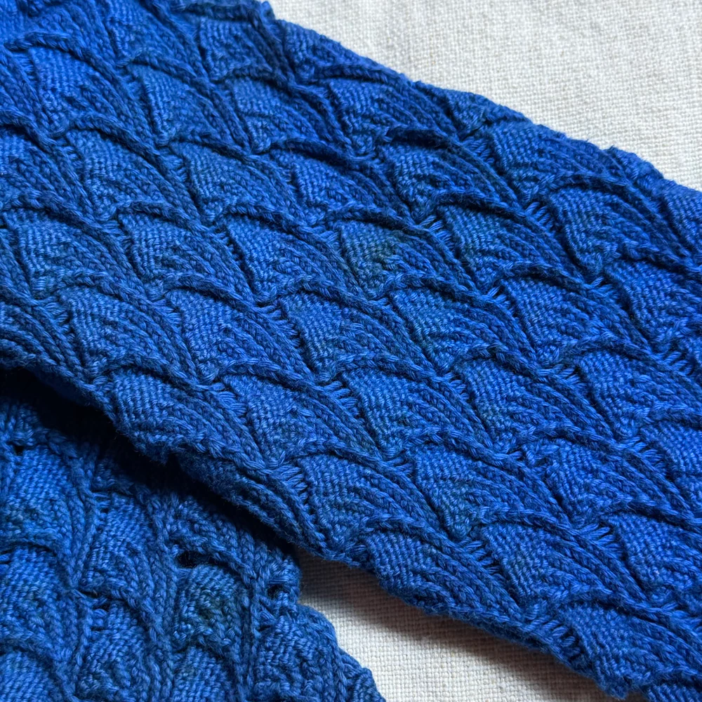 Pair of Antique German Socks (#5) - Image 4