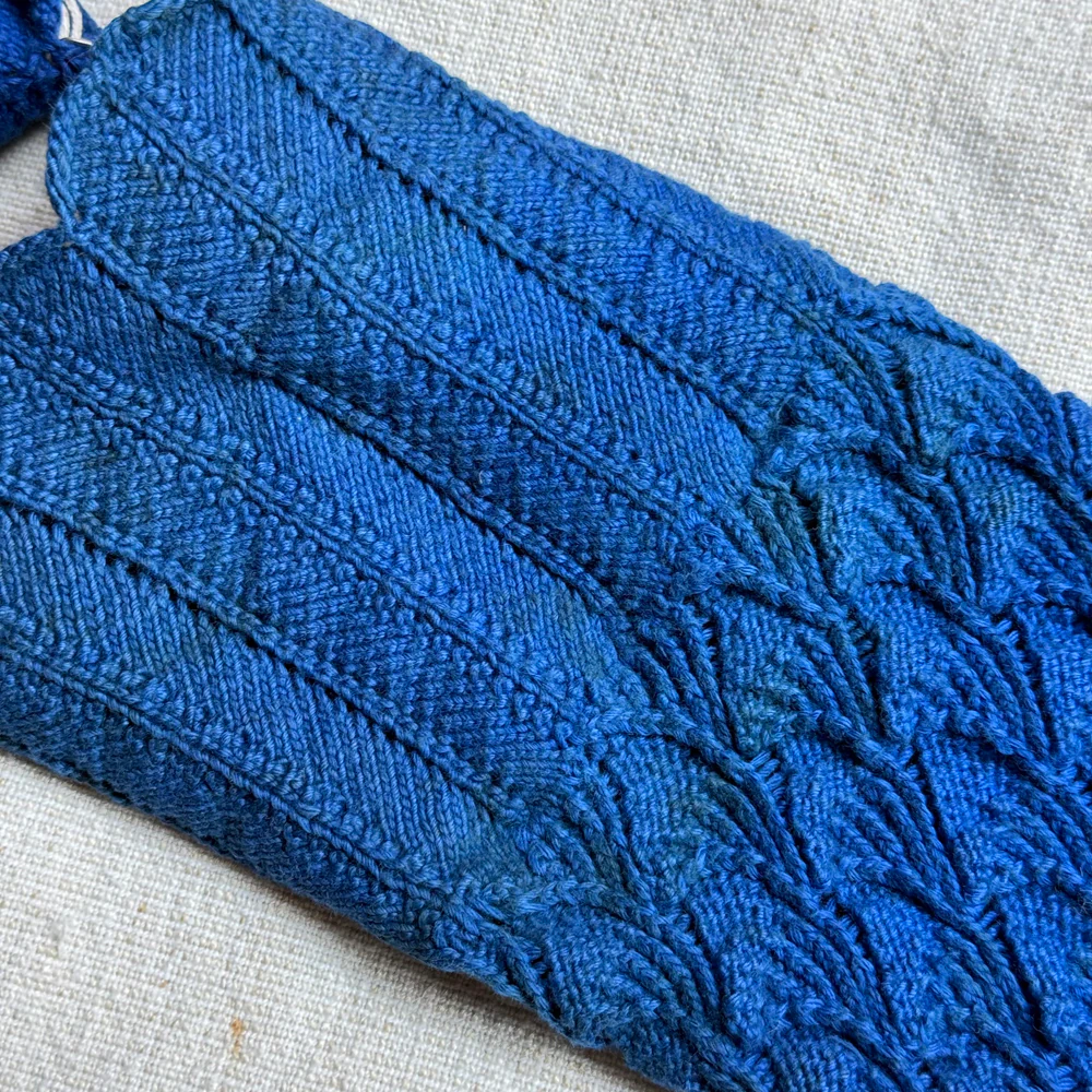 Pair of Antique German Socks (#5) - Image 7