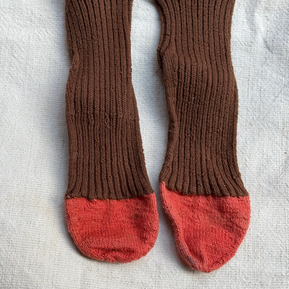Pair of Antique German Socks (#9) - Image 5