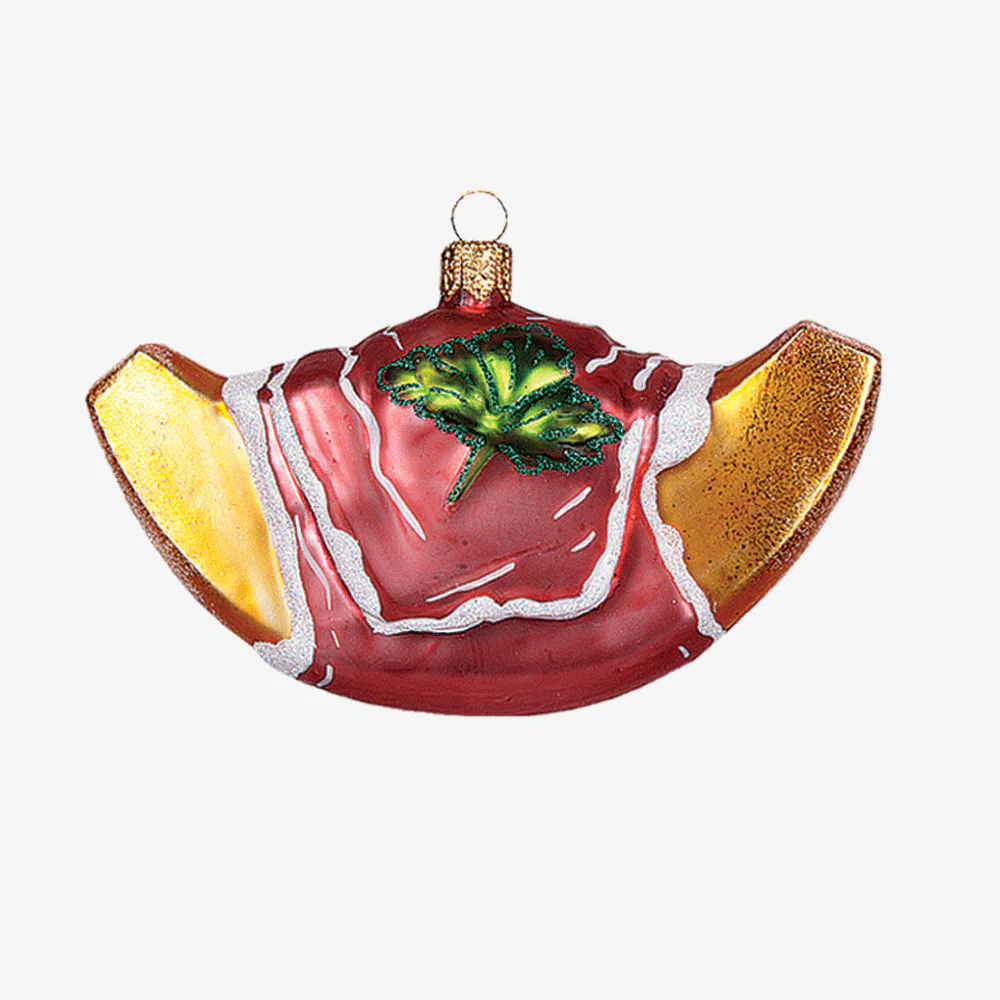 Prosciutto and Melon Ornament