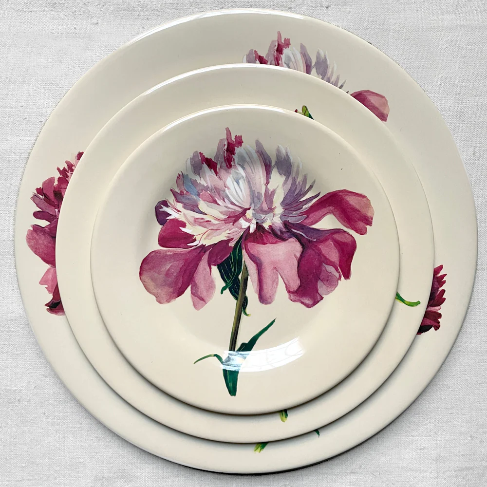 Peony 8" Salad Plate - Image 3