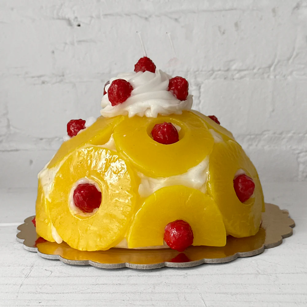 Pineapple Cake Candle