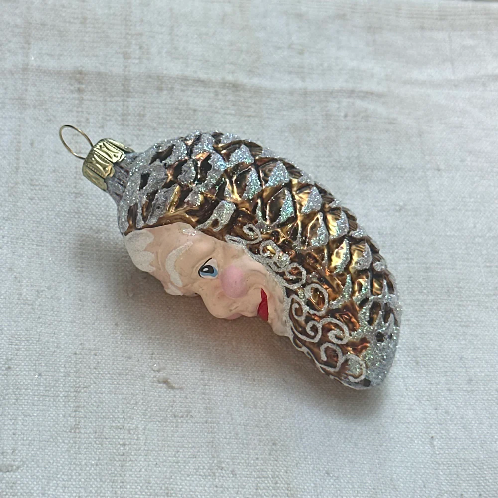 Pinecone with Face Ornament - Image 2