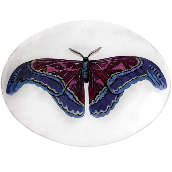 Butterfly Oval Platter