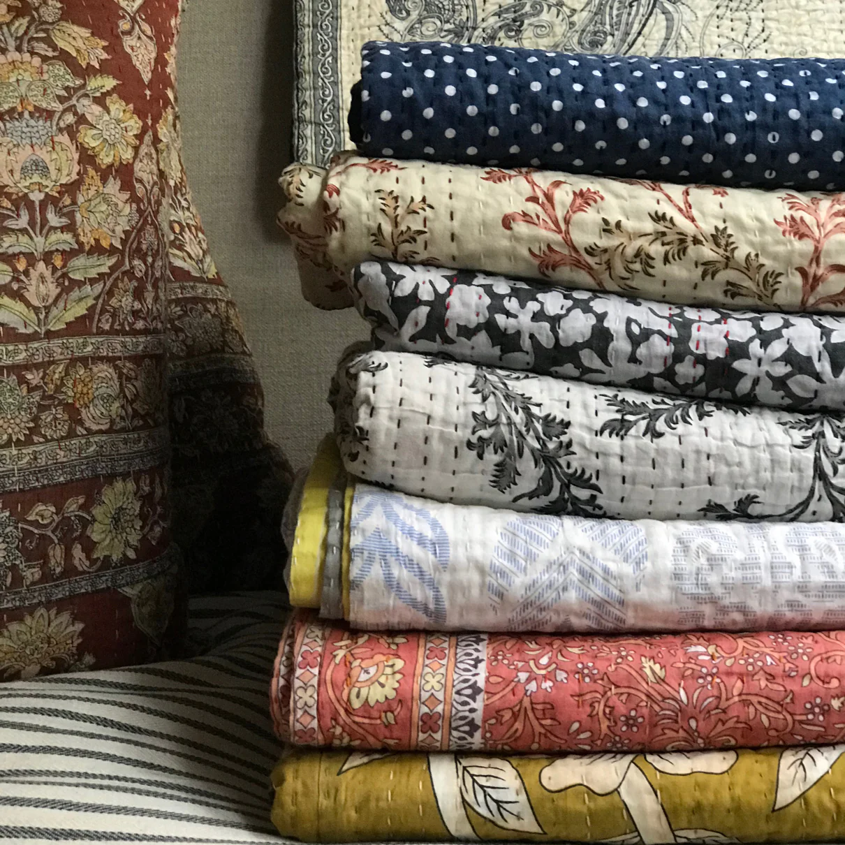 Polka Dots Newly Printed Queen Bedcover - Image 4