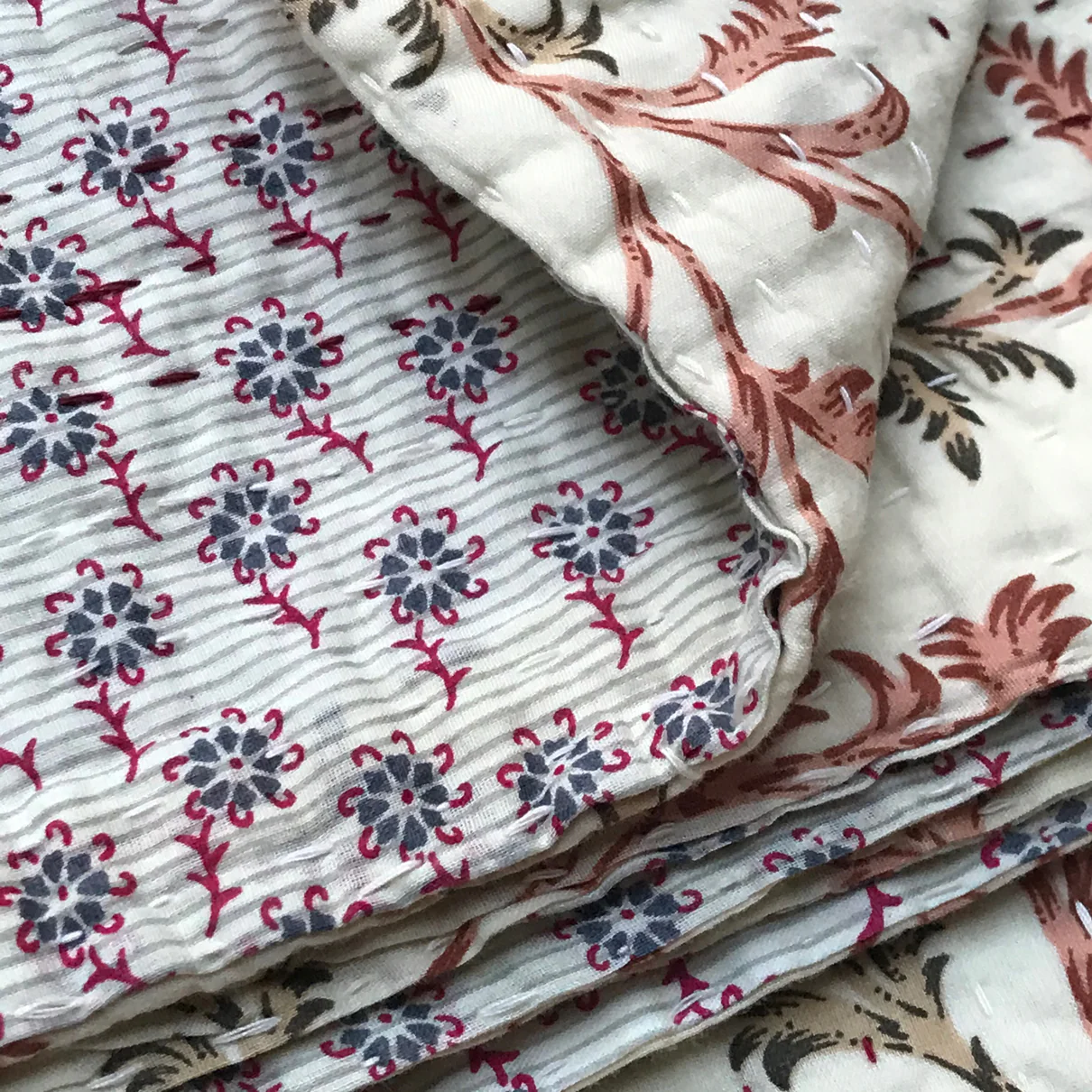 Coral Twig Newly Printed Queen Bedcover - Image 2