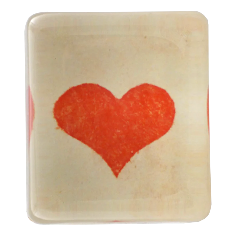 Spotted Red Heart