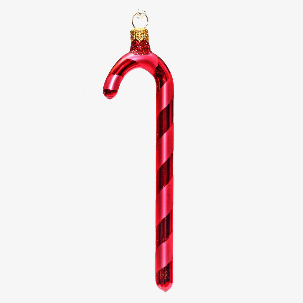 Red Candy Cane Ornament