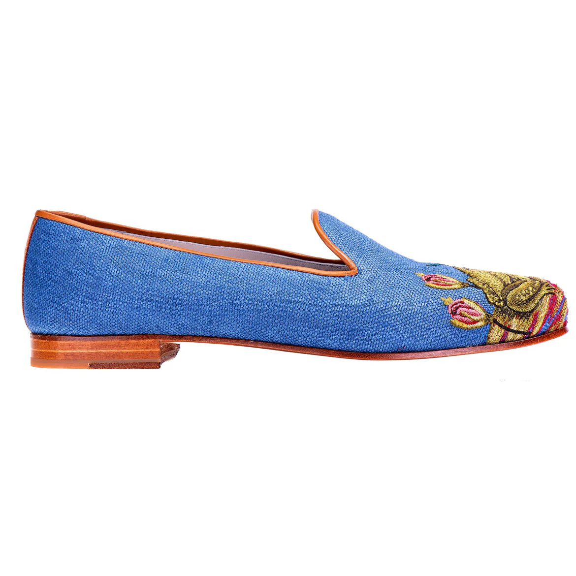 Ribbiting Linen Slipper - Image 4