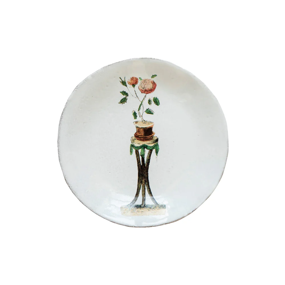 Rosebush Saucer