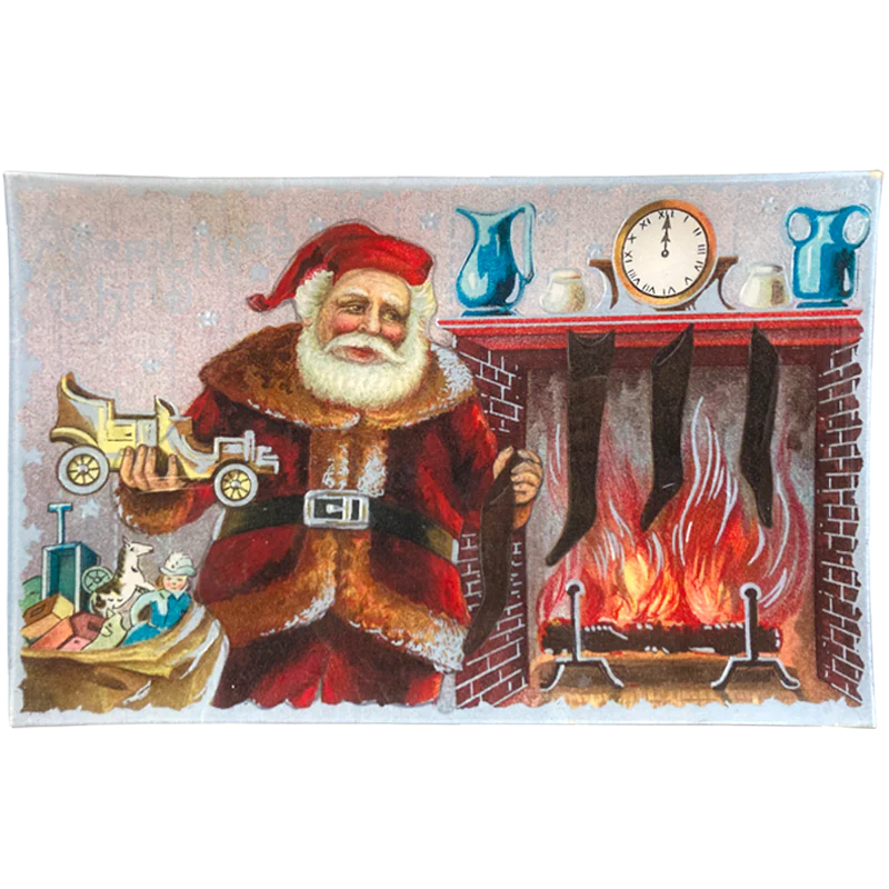 Santa by the Fire