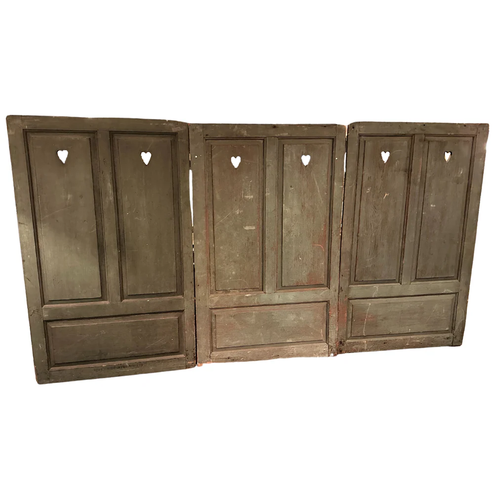 Set of 3 18th Century Cabinet Doors