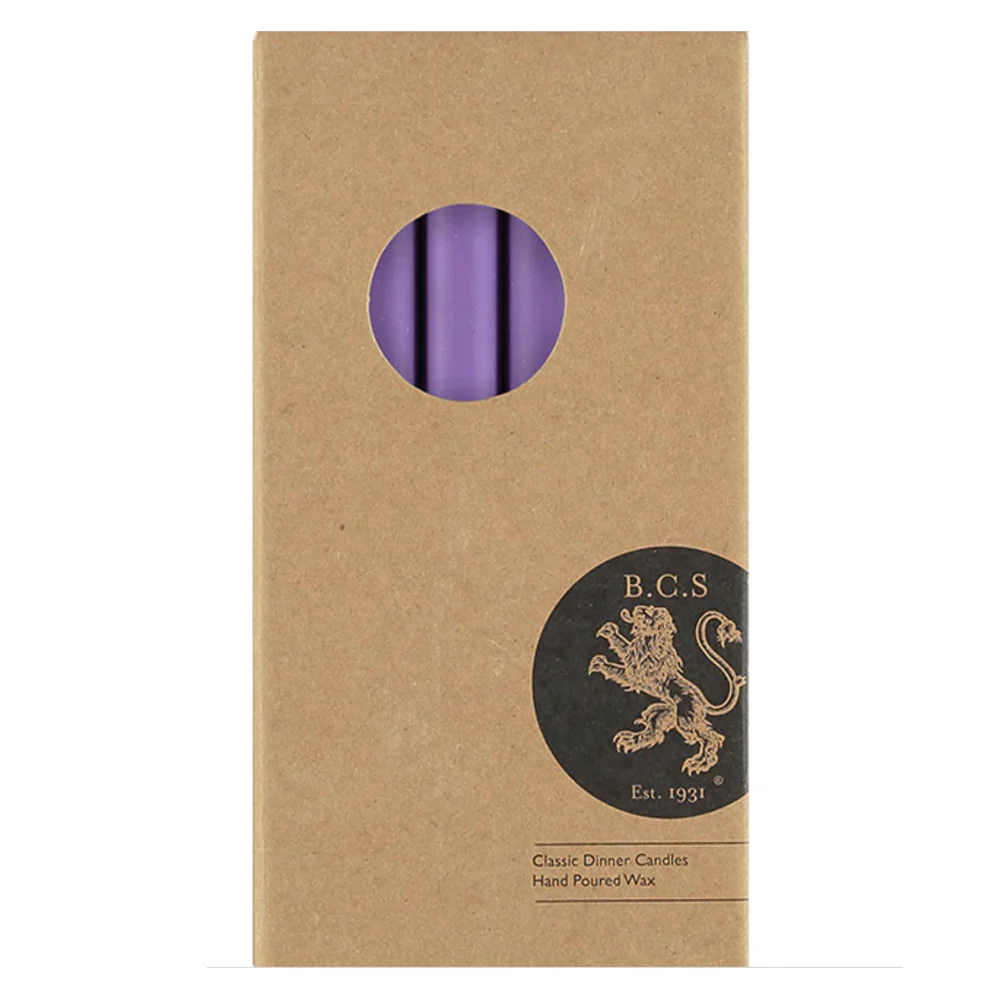 Set of 6 Candles in Doge Purple - Image 2