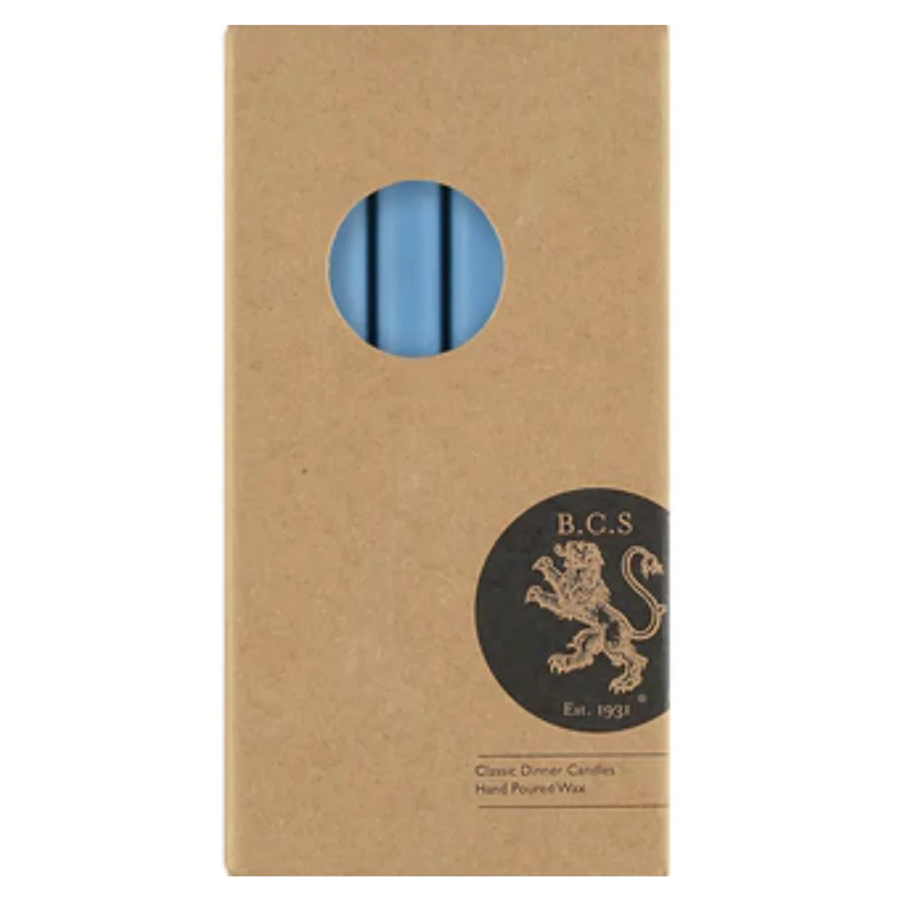 Set of 6 Candles in Medici Blue - Image 2