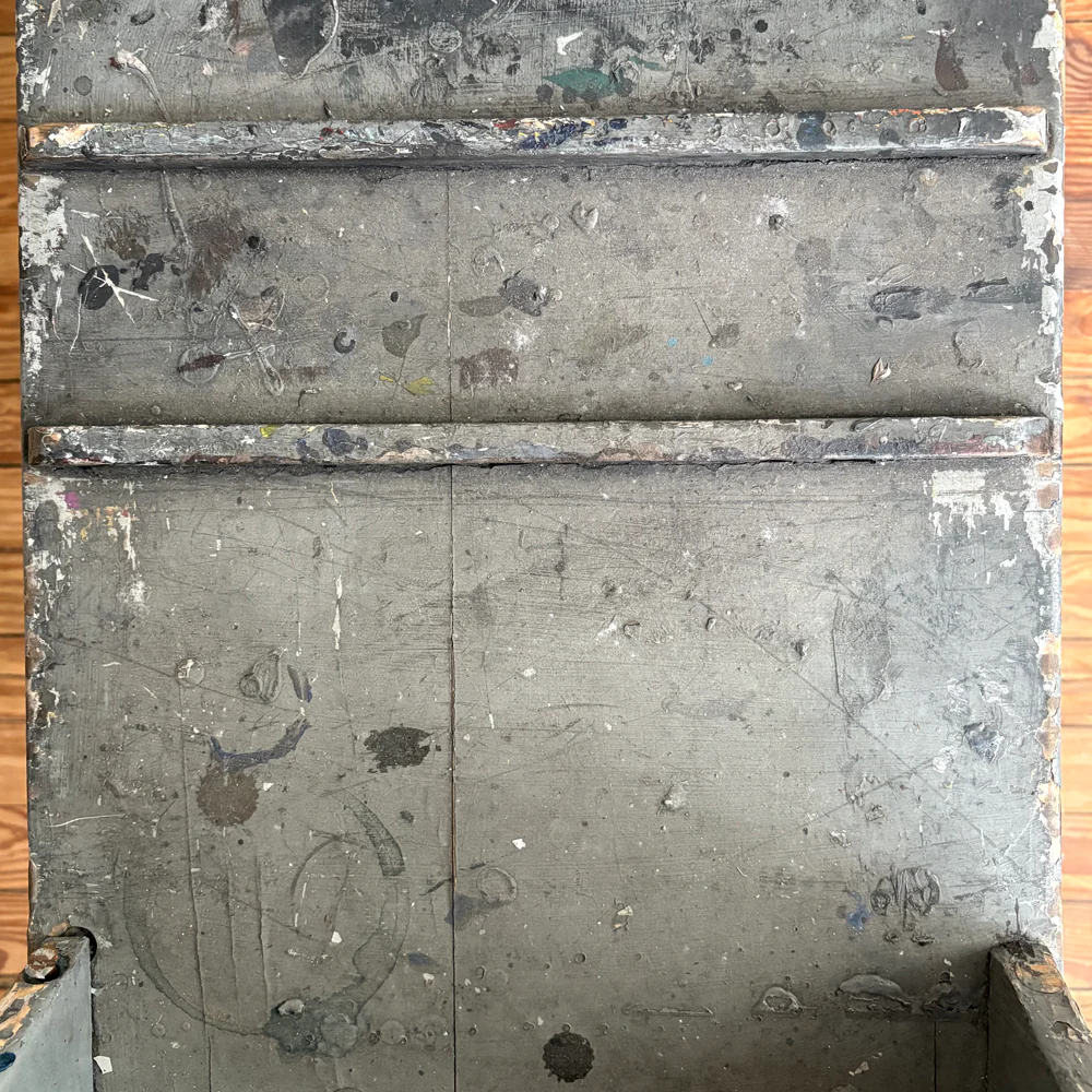 Set of Four Early 20th Century Wooden Art School Benches - Image 6