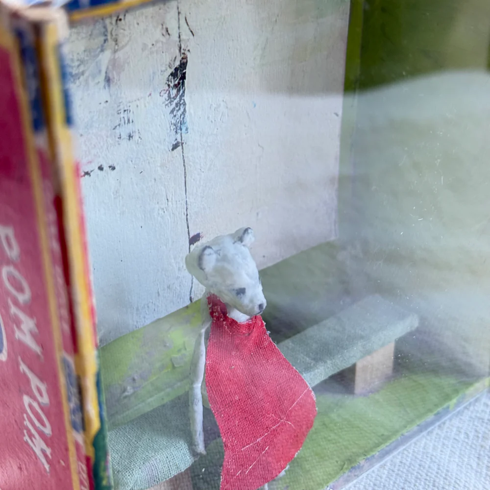 "She's a Little Concerned" Assemblage - Image 4