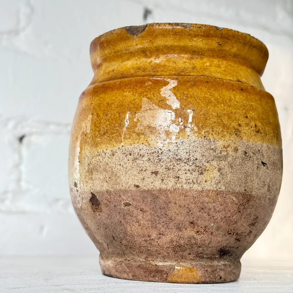 Small 19th-century French Ceramic Confit Pot (#2) - Image 4