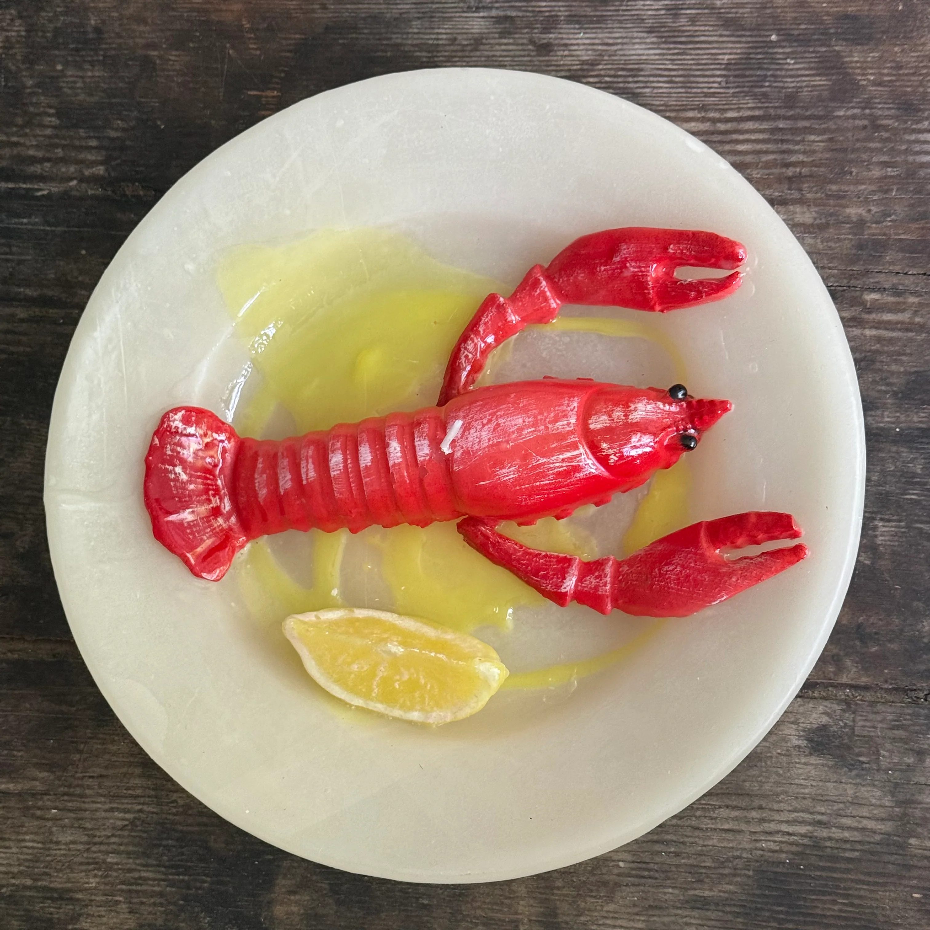 Astice con Olio e Limone Lobster Plate with Oil and Lemon Candle - Image 5